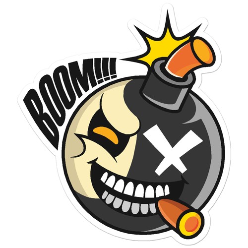 Cartoon bomb boom vinyl - cartoon, boom!