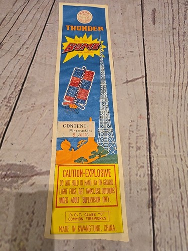 1970 thunder bomb - 1970's,